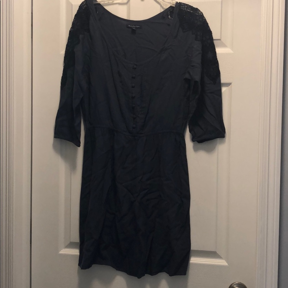 American Eagle lace accent dress